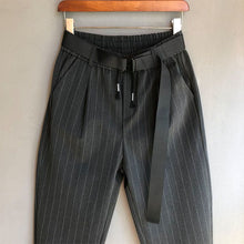 Load image into Gallery viewer, Striped Loose Harem Pants