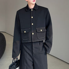 Load image into Gallery viewer, Solid Color Lapel Short Jacket
