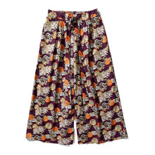 Load image into Gallery viewer, Straight Culottes, Loose Printed Trousers