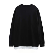 Load image into Gallery viewer, Loose Ripped Fake Two Piece Sweatshirt