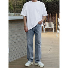 Load image into Gallery viewer, Loose Solid Color Slit Hem T-shirt