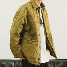 Load image into Gallery viewer, Quilted Gourd Shirt Style Cotton Jacket
