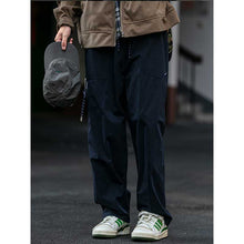 Load image into Gallery viewer, Retro Loose Straight Drawstring Pants
