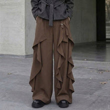 Load image into Gallery viewer, Irregular Ribbon Wide-leg Pants