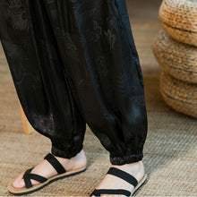 Load image into Gallery viewer, Retro Dragon Pattern Jacquard Harem Pants