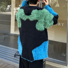 Load image into Gallery viewer, Retro Color Block Sweater