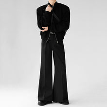 Load image into Gallery viewer, Loose-fitting Slightly Flared Trousers