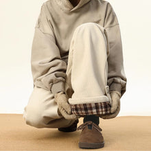 Load image into Gallery viewer, American Style Rolled Hem Corduroy Straight Casual Pants