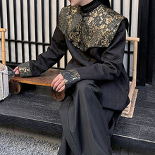 Load image into Gallery viewer, Cloud Shoulder Stand Collar Disc Button Jacket