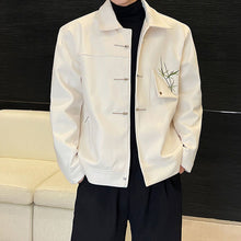 Load image into Gallery viewer, Vintage Embroidered Lapel Loose Jacket