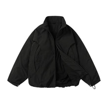 Load image into Gallery viewer, Retro Loose-fitting Thick Stand-up Collar Jacket