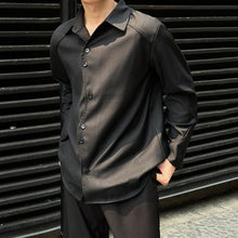 Load image into Gallery viewer, Black Casual Loose Shirt