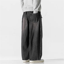 Load image into Gallery viewer, Loose Wide Big Pocket Straight Jeans