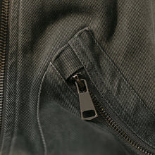 Load image into Gallery viewer, Washed Cargo Lapel Leather Collar Jacket