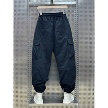 Load image into Gallery viewer, Multi-pocket Quick-dry Cargo Joggers with Drawstring Cuffs