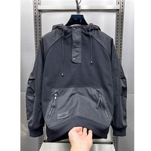 Load image into Gallery viewer, Workwear Large Pocket Pullover Hooded Fleece Sweatshirt