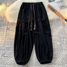 Load image into Gallery viewer, Retro Loose Casual Wide Leg Bloomers