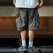 Load image into Gallery viewer, Japanese Three-proof Quick-drying Detachable Pockets Loose Trousers