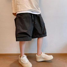 Load image into Gallery viewer, Loose Large Pocket Cargo Shorts