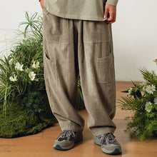 Load image into Gallery viewer, Loose Multi-pocket Corduroy Pants