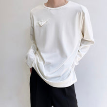 Load image into Gallery viewer, Simple Shoulder Padded Loose Shirt