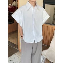 Load image into Gallery viewer, Vintage Lapel Short Sleeve Shirt