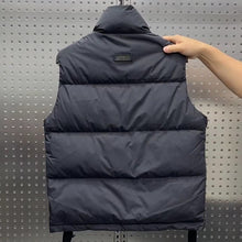 Load image into Gallery viewer, Black WorkwearLoose Zipper Down Vest