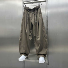 Load image into Gallery viewer, Loose-fitting Curved Elastic Waist Casual Pants