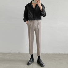 Load image into Gallery viewer, Loose Long-sleeved Casual Striped Shirt