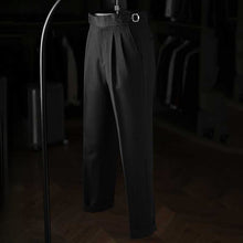 Load image into Gallery viewer, Vintage Paris Button Drape Business Pants
