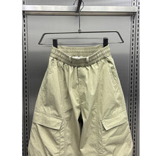 Load image into Gallery viewer, Ice Silk Loose Straight Cargo Trousers