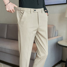 Load image into Gallery viewer, Invisible Elastic Waist Casual Trousers