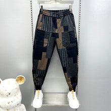 Load image into Gallery viewer, Colored Plaid Casual Stretch Skinny Pants