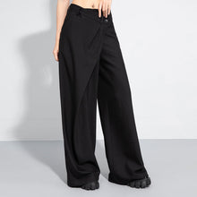 Load image into Gallery viewer, Irregular Loose High-waisted Wide-leg Casual Pants