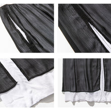 Load image into Gallery viewer, Double-layered Wide-leg Loose Trousers