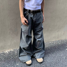 Load image into Gallery viewer, Vintage Pleated Wide Leg Casual Trousers