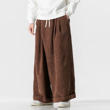 Load image into Gallery viewer, Corduroy Straight-leg Casual Wide-leg Pants