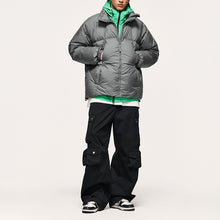 Load image into Gallery viewer, Solid Color High Collar Warm Down Jacket