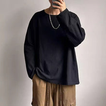 Load image into Gallery viewer, Crew Neck Linen Casual Loose T-shirt