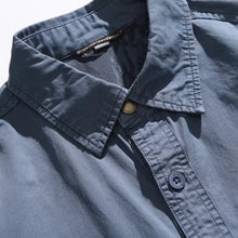 Load image into Gallery viewer, Japanese Retro Textured Long-sleeved Shirt