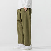 Load image into Gallery viewer, Retro Low Crotch Casual Loose Straight Wide Leg Pants