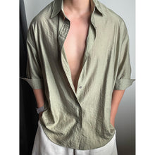 Load image into Gallery viewer, Solid Color Loose Casual Shirt