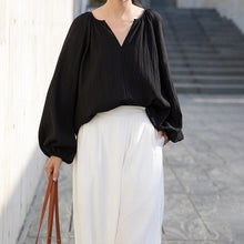 Load image into Gallery viewer, Pullover Loose Cover-up Shirt