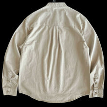 Load image into Gallery viewer, Heavyweight Japanese-style Henley Collar Long-sleeved Shirt