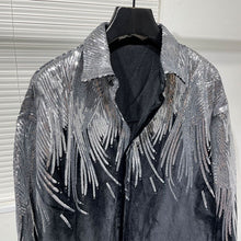 Load image into Gallery viewer, Embroidered Sequin Shirt