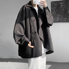 Load image into Gallery viewer, Retro Strappy Printed Loose Shirt