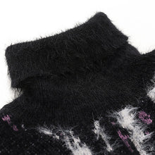 Load image into Gallery viewer, Loose Turtleneck Vertical Striped Sweater