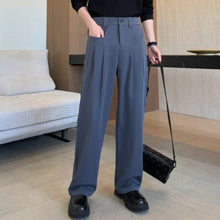 Load image into Gallery viewer, Lyocell Tencel Loose Straight Leg Casual Pants