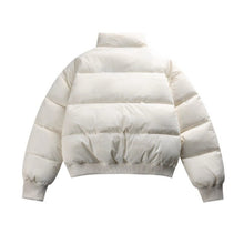 Load image into Gallery viewer, Stand-up Collar Solid Color Casual Cotton Jacket