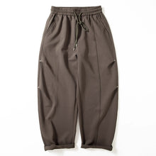 Load image into Gallery viewer, Curved Blade Retro Wide-Leg Casual Straight-Leg Pants